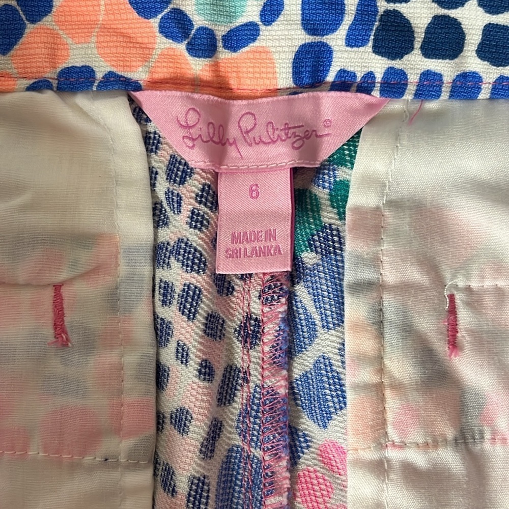 Lilly Pulitzer Adie Shorts 6 - Picture 6 of 7